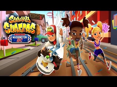 Subway Surfers Washington, D.C. - Samsung Galaxy S7 Edge Gameplay