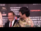 Manny Pacquiao vs. Timothy Bradley: Press Conference highlights
