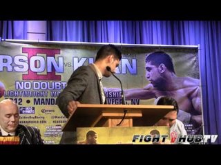 Lamont Peterson vs. Amir Khan 2: Los Angeles Press Conference Highlights