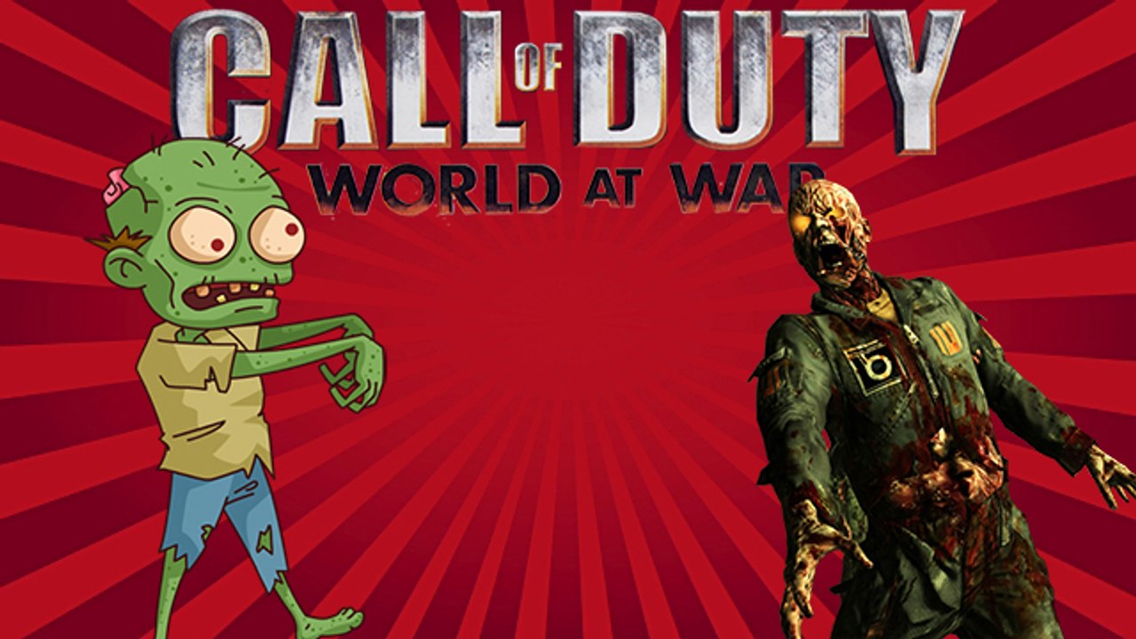 WAW custom Zombies Funny Moments (Fast As Fuck Boi, Swords give more power than guns)