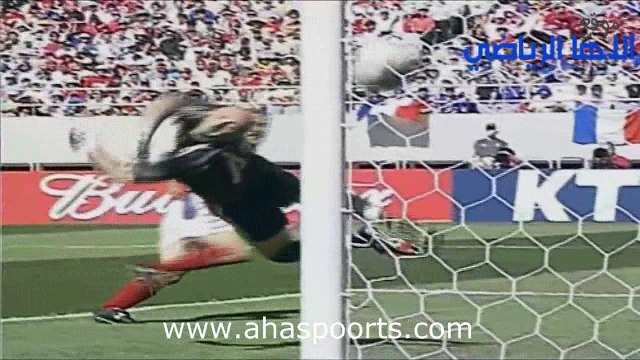 اهداف مباراة الدنمارك و فرنسا 2-0 كاس العالم 2002
