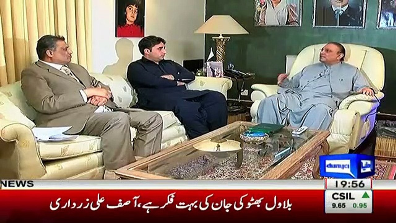 See What Asif Zardari Says To Sohail Warraich At End Of Program