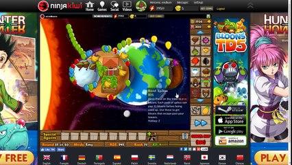 Bloons TD Beginner and Easy  With No Life Loss