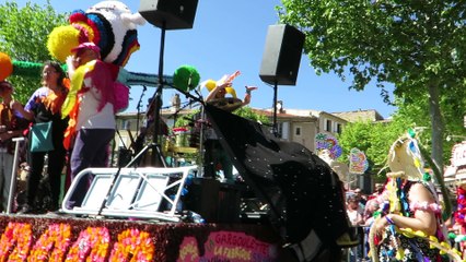 La Gargoulette a fait le show pour le Corso de Nyons