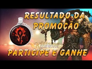 Resultado do Sorteio de um Colar Importado da Horda !! Promoção Kitsune Game Reviews #kitsunegamerev
