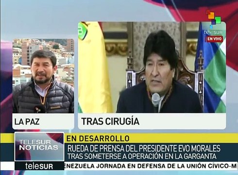 Pdte. boliviano critica apoyo de OEA al golpe de Estado contra Vzla.