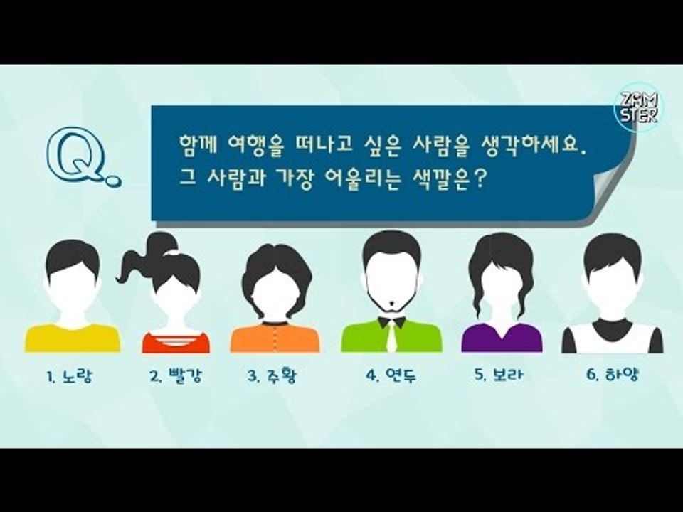 [여행테스트]그 사람은 당신에게 어떤 존재?  [잼테스트 15회] #잼스터