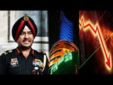 Surgical strikes : Sensex crashed over 500 points after announcement| Oneindia News