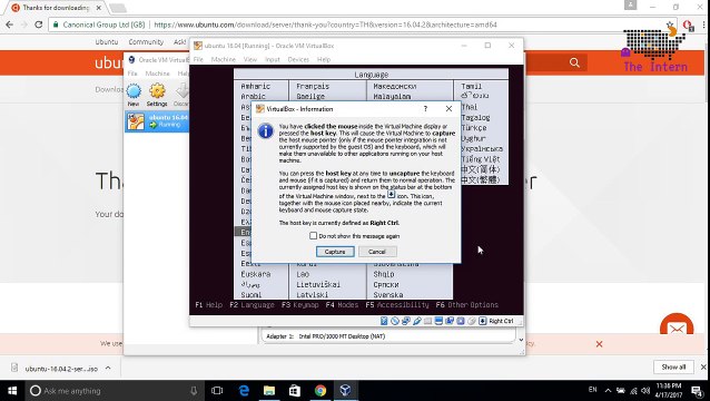 Install Ubuntu 16.04 LTS