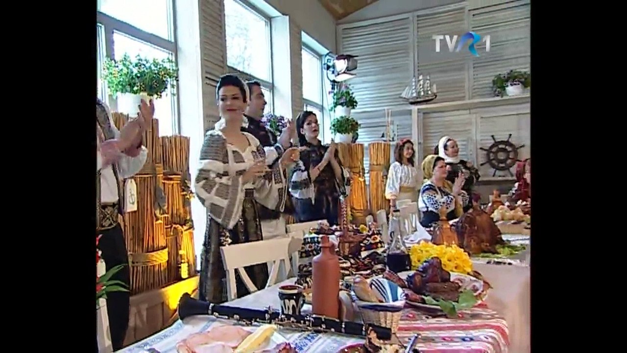 Florentina si Petre Giurgi, Mirela si Dani Florea - `` La masa de Paşti`` - Tvr