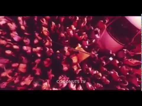 Myanmar elections 2015: Drone video 2 of NLD celebration in the street | Coconuts TV