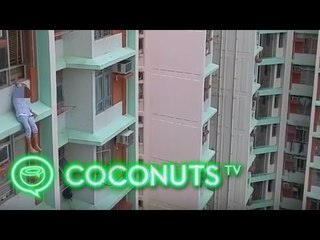 Hong Kong elderly man rescued from suicide attempt