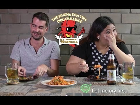 The Singha Som Tum Chili Challenge | Coconuts TV