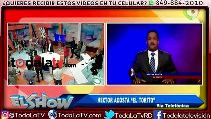 Abigail contra Héctor Acosta, ¿político o no?-El Show Del Mediodía-Video
