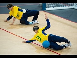 Goalball highlights - London 2012 Paralympic Games