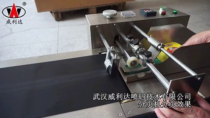 inkjet printer paging machine working video from bcxlaser.net