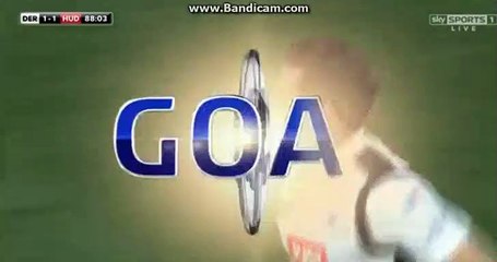 BUTTERFIELD   Goal Derby County 1-1 Hudderfield Town - 17.04.2017