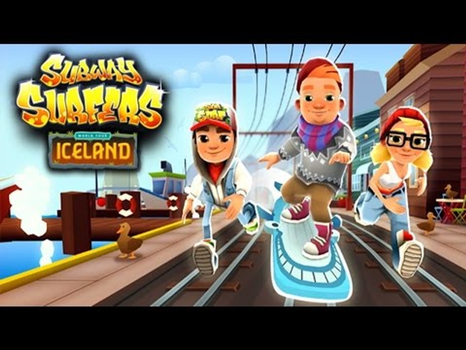 Subway Surfers: Iceland - Samsung Galaxy S7 Edge Gameplay