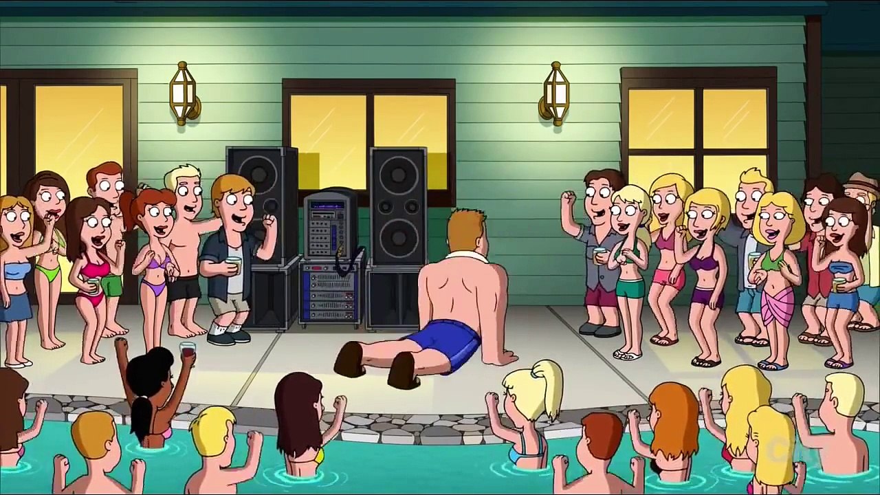 Family Guy - Peter Catching a Bus (Literally)