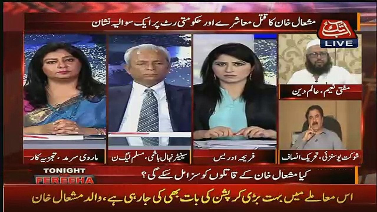 Mufti Naeem Response On Mashal Khan Case