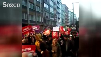 Kadıköy'de vatandaşlar sokaklara döküldü