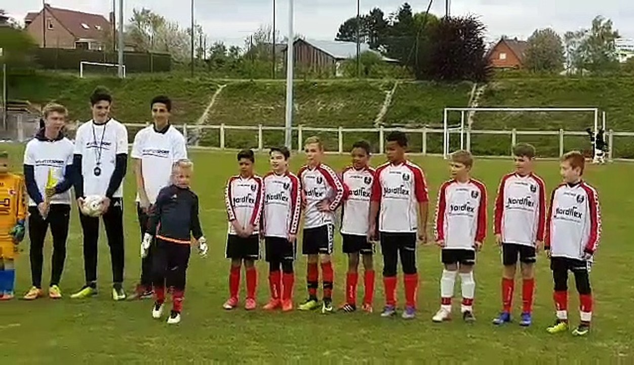 Vctoire des U11 au Tournoi de Paques de Maroeuil