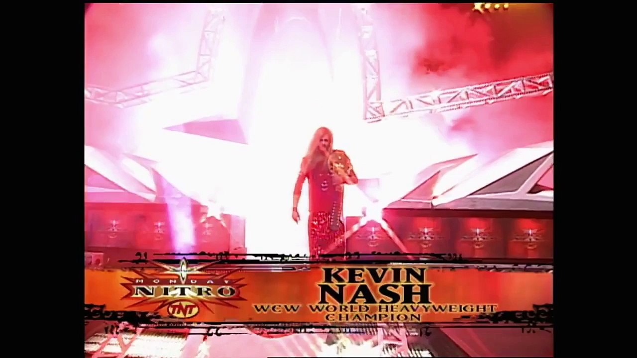 Randy Savage With Team Madness vs Impostor Kevin Nash Nitro 05.31.1999