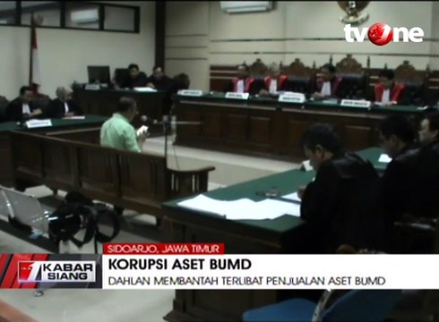 Dahlan Iskan Menangis Saat Bacakan Duplik di Persidangan