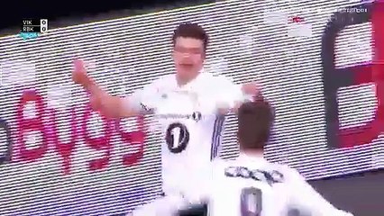 0-1 Andre Helland Goal HD - Viking vs Rosenborg - 17.04.2017