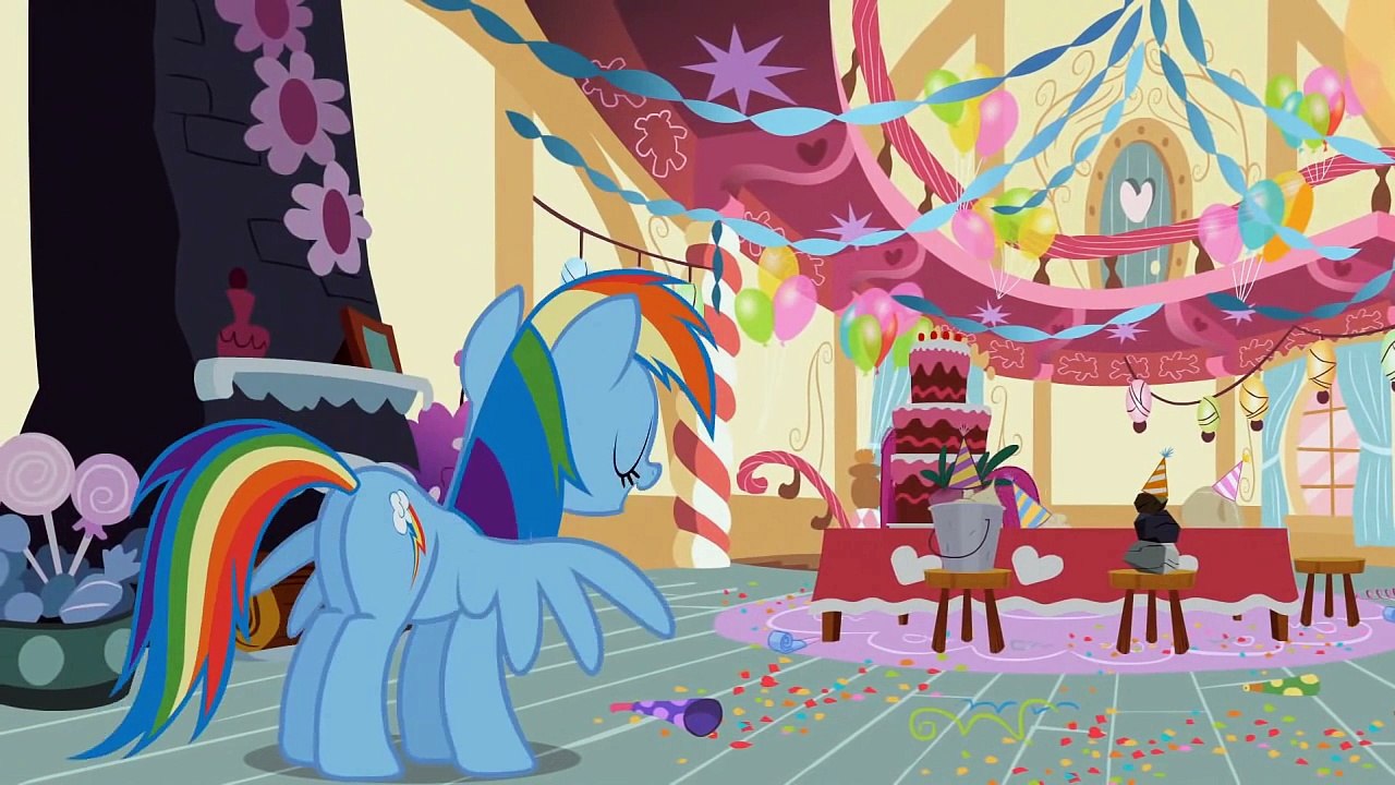 MLP- FiM - Pinkamena Diane Pie (Full Scene) -Party of One- [HD]