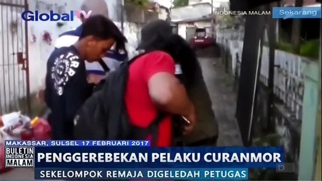 Tim Ranmor Polrestabes Makassar Gerebek Pelaku Curanmor