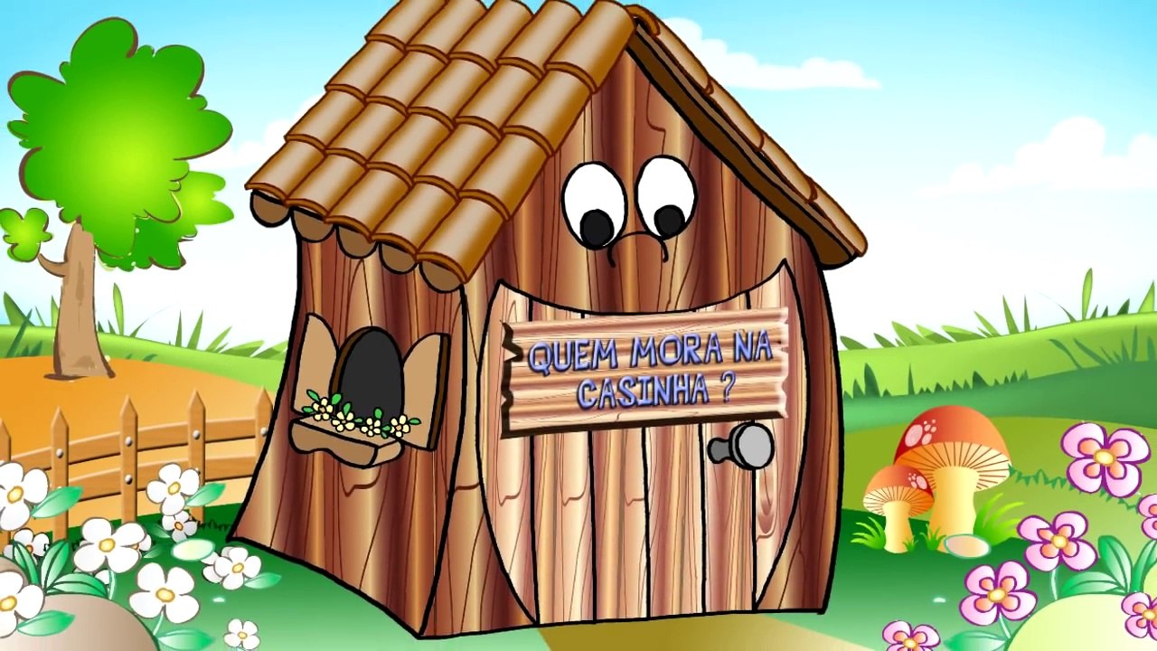 QUEM MORA NA CASINHA? Clip Infantil