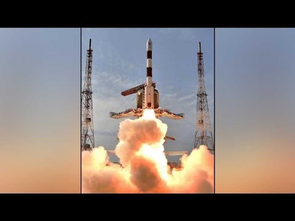 ISRO's PSLV launches SCATSAT-1 along with 7 other satellites in its longest flight|Oneindia News