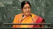 Sushma Swaraj at UNGA : Kashmir is integral part of India | Oneindia News