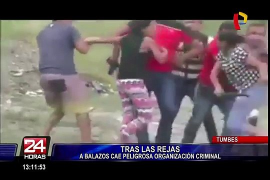 A balazos cae peligrosa organización criminal en Tumbes