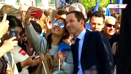 De La Courneuve au Gers chez d'Artagnan en passant par Rennes ou Angoulême, Benoît Hamon rencontre les Français