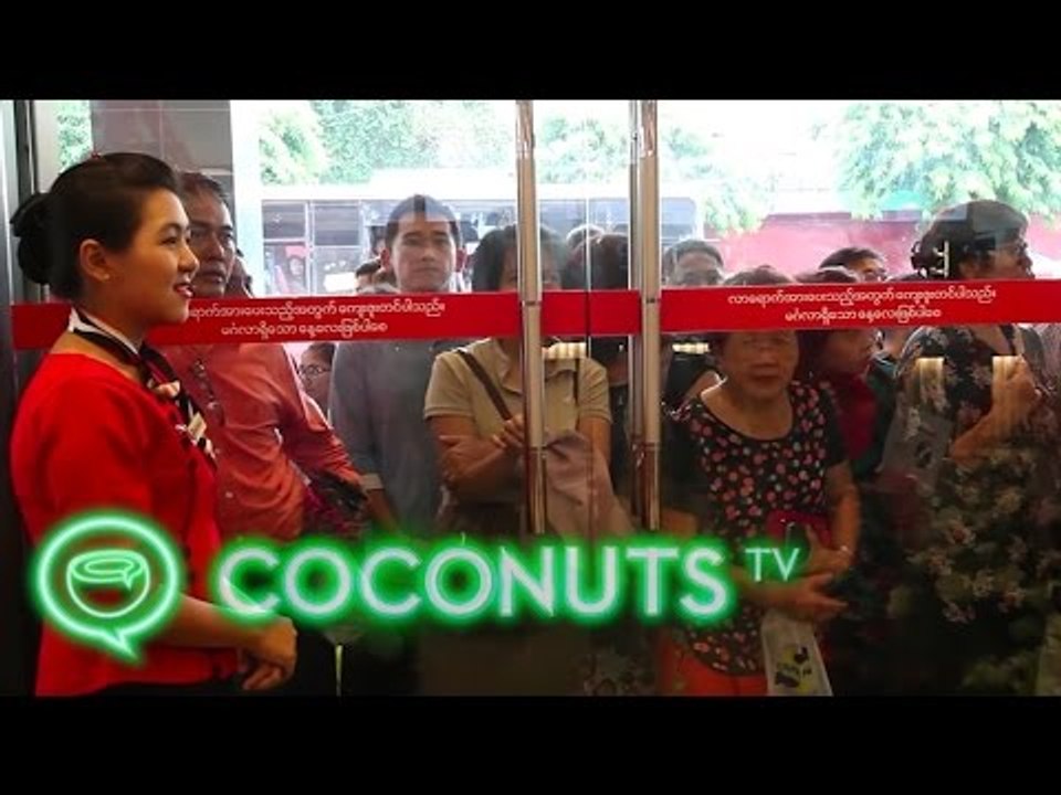 Myanmar's first KFC opens | Coconuts TV