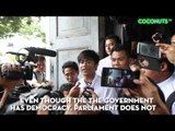 Myanmar student activist Zayar Lwin speaks out against military in parliament | Coconuts TV