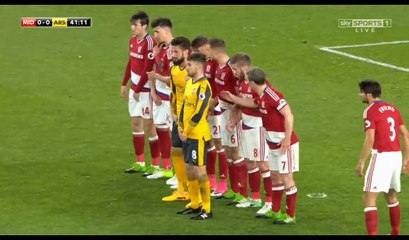 Alexis Sanchez Goal HD - Middlesbrough 0-1 Arsenal - 17.04.2017