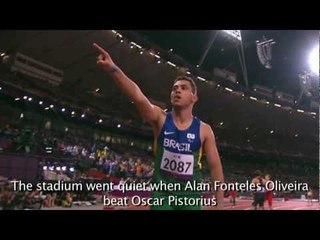 No. 2 Moment of Year: Alan Fonteles shocked stadium into silence bybeating Pistorius