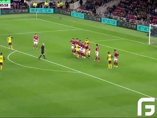 Le bijou de coup-franc signé Alexis Sanchez avec Arsenal !