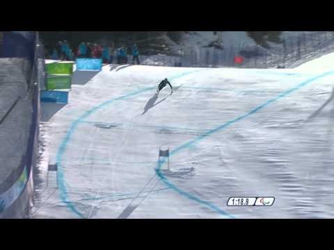 Super combined 1st run - Alpine Skiing - Vancouver 2010 Winter Paralympics