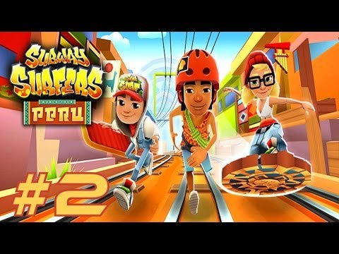 Subway Surfers: Peru - Samsung Galaxy S7 Edge Gameplay #2