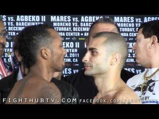 Abner Mares vs. Joseph Agbeko 2 Weigh In