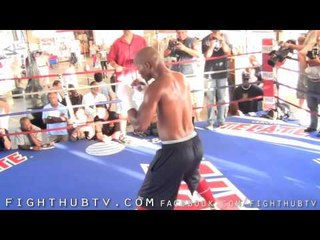 Bernard Hopkins vs. Chad Dawson: Hopkins Los Angeles Work Out