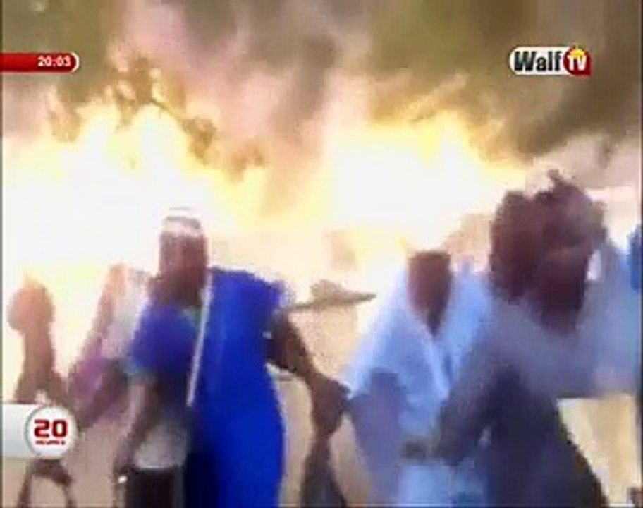 INCENDIE AU DAAKA: de 20 à 30 décès ... Le bilan s'alourdit