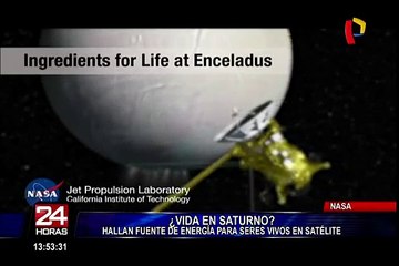 Nasa: científicos afirman que podría haber vida en Saturno