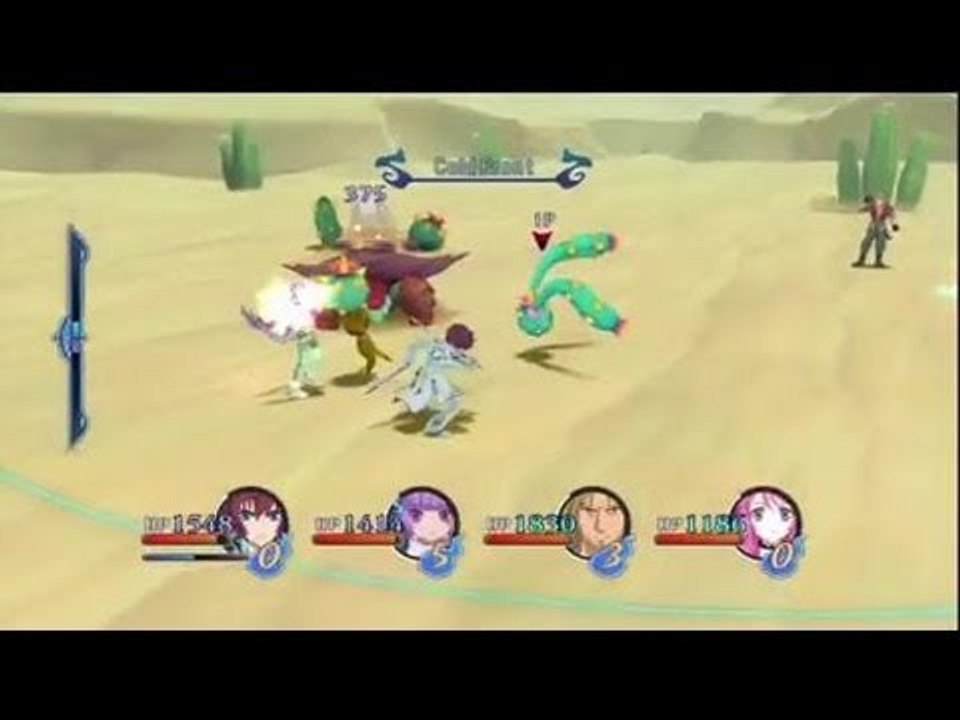 Tales of Graces F : Desert (Gameplay)