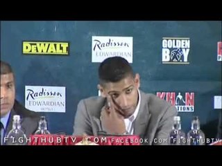 Amir Khan vs. Lamont Peterson Press Conference Highlights