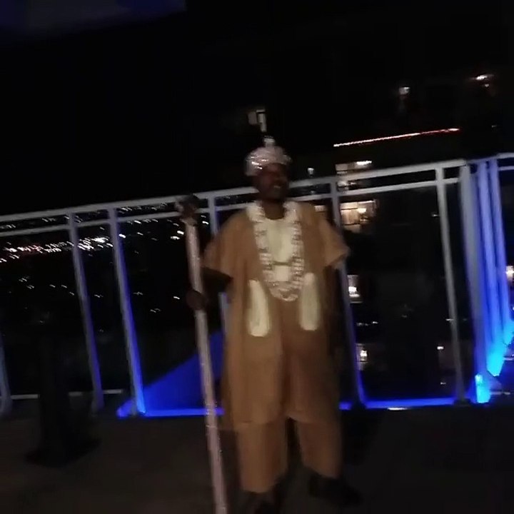 See Oluwo Of Iwo In His Rented Apartment